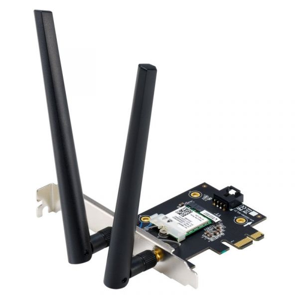 ASUS PCE-BE6500 Adaptador PCle WiFi 7 TriBand com Bluetooth 5.4
