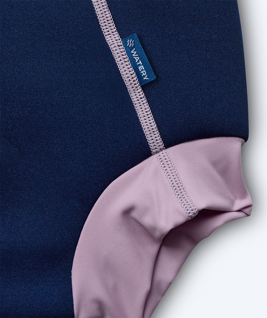 Watery blebadebukser til børn - Neoprene Swim Nappy - Atlantic Purple