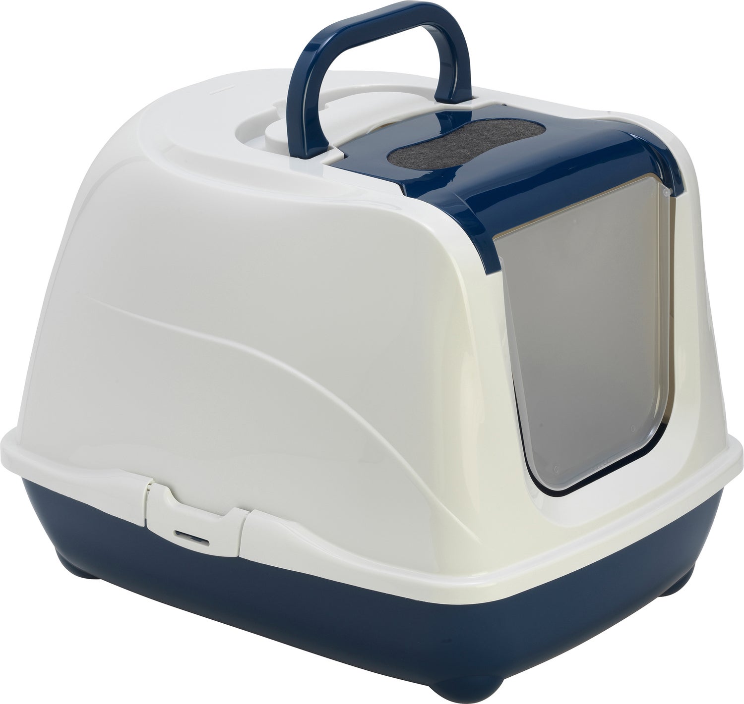 Moderna kattenbak Flip Cat Jumbo blauw 43,9 x 57,6 x 41 cm