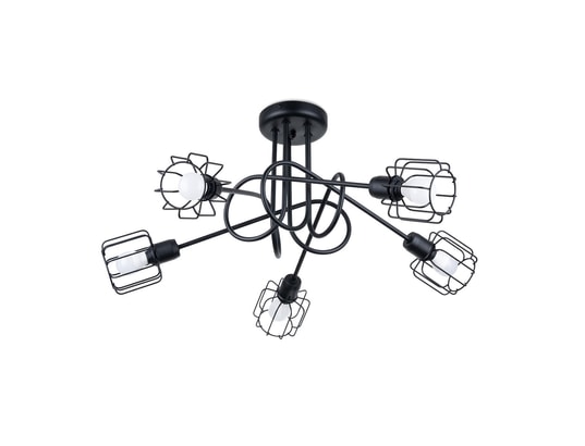 SOLLUX LIGHTING - Lustre beluci 5s noir