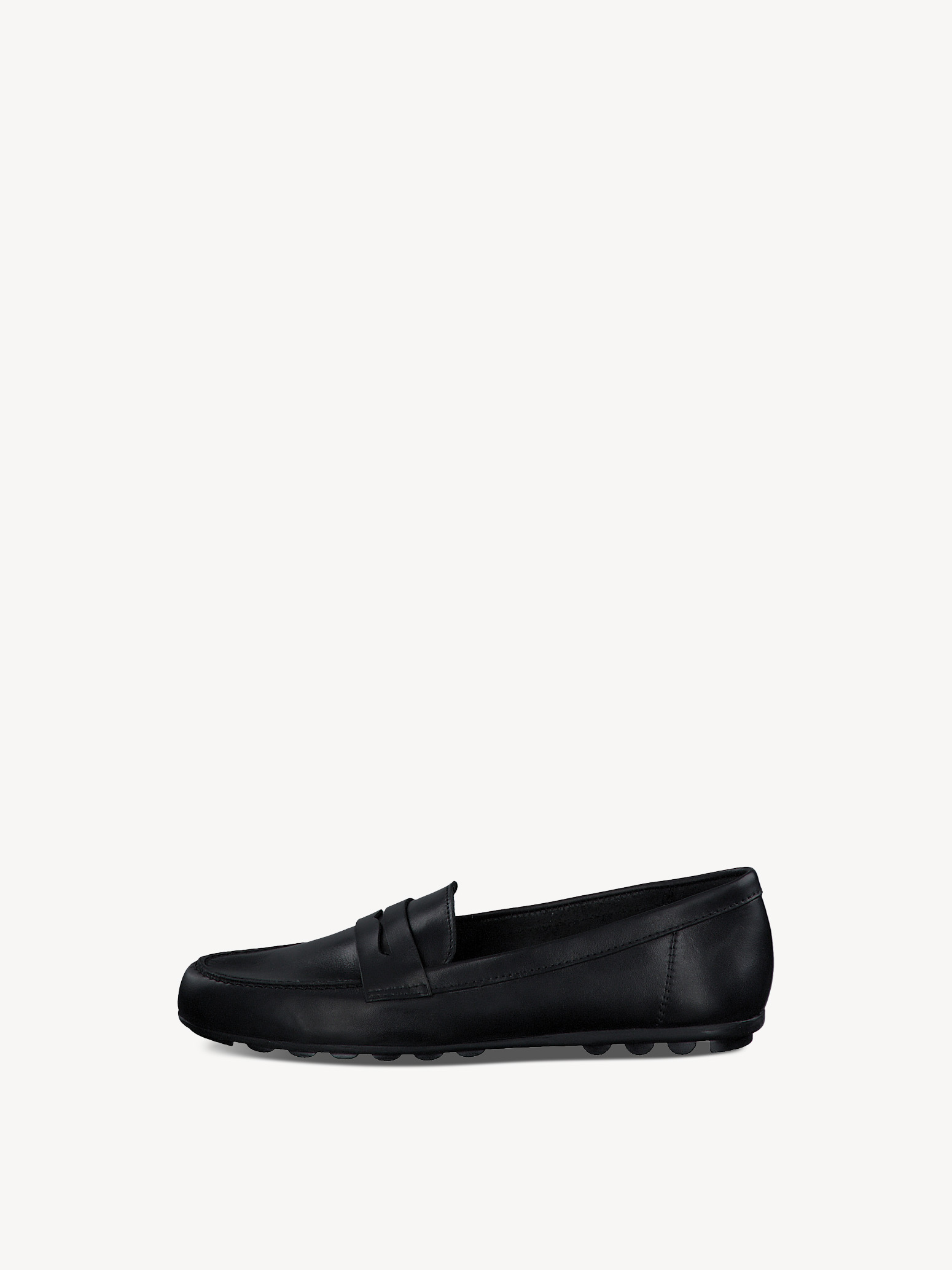 Leren Mocassin - zwart