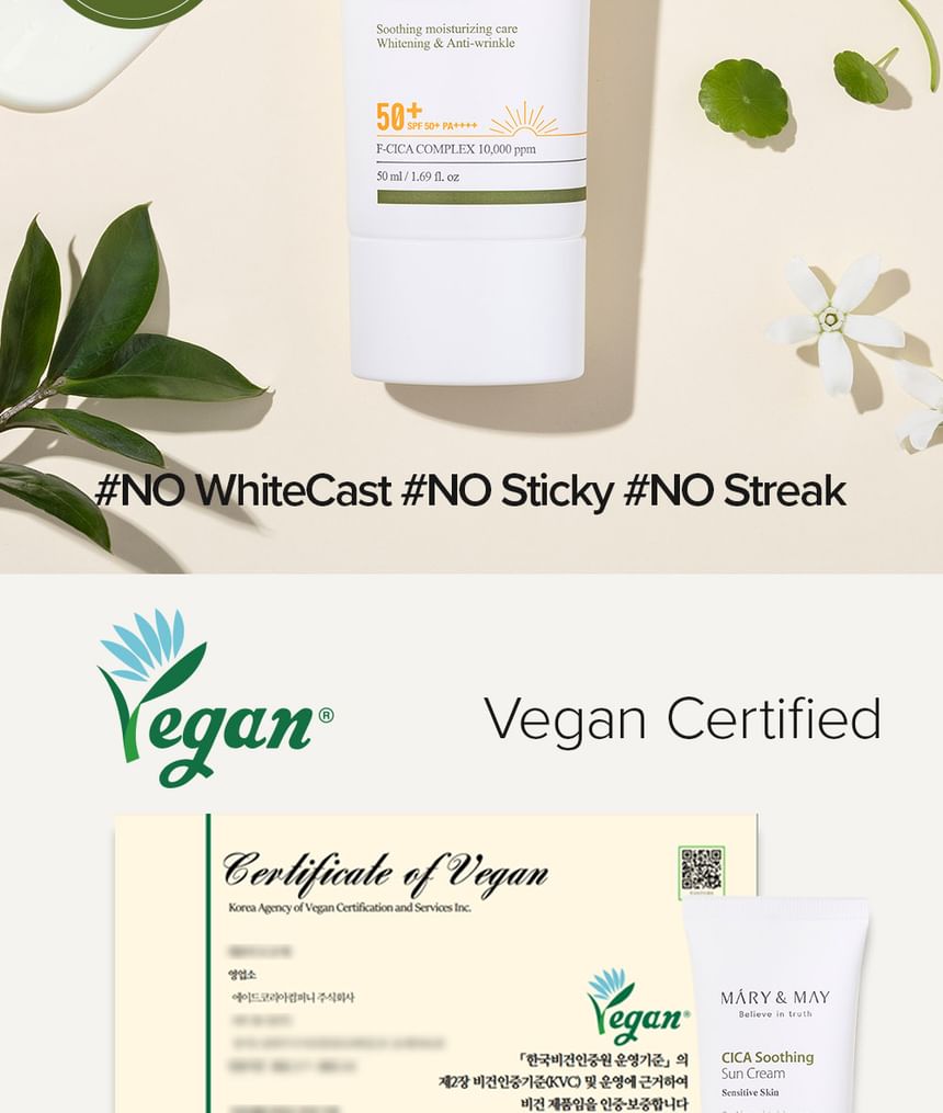 Mary&May - Veganistische zonnebrand duoset