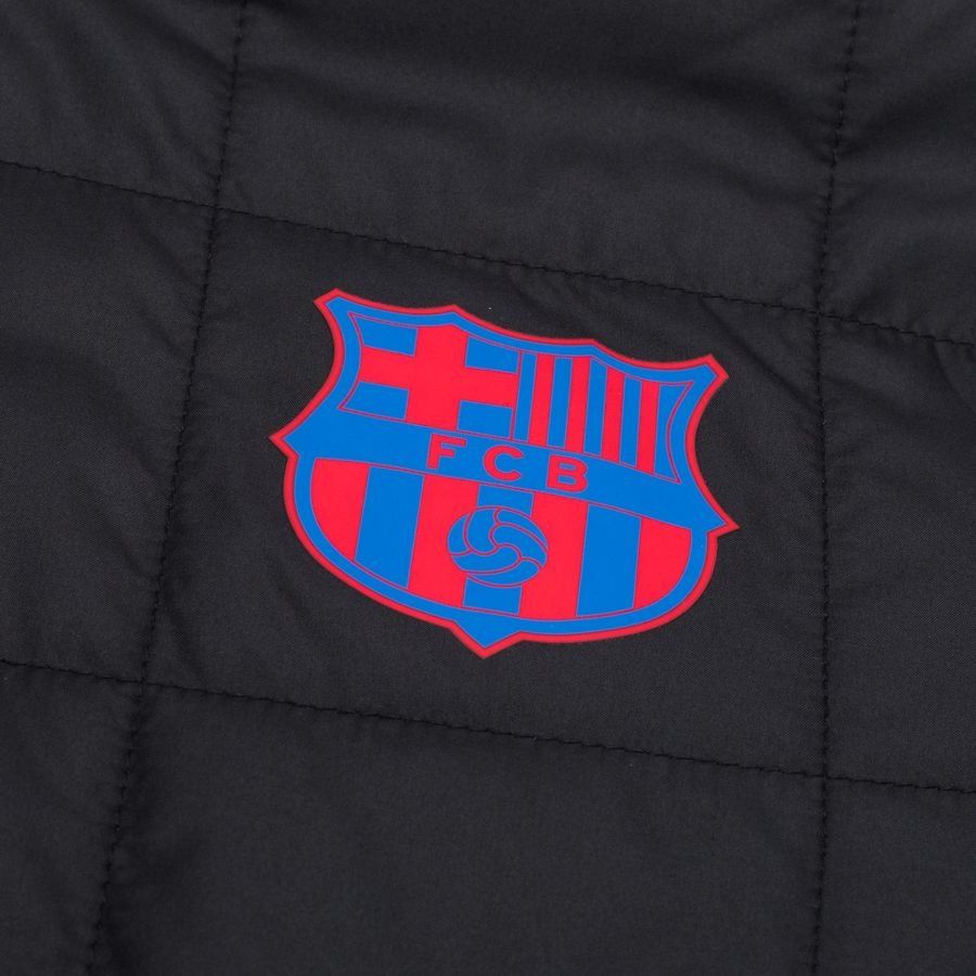 FC Barcelone Manteau d'Hiver NSW Fleece synthetic-fill - Noir/Bleu