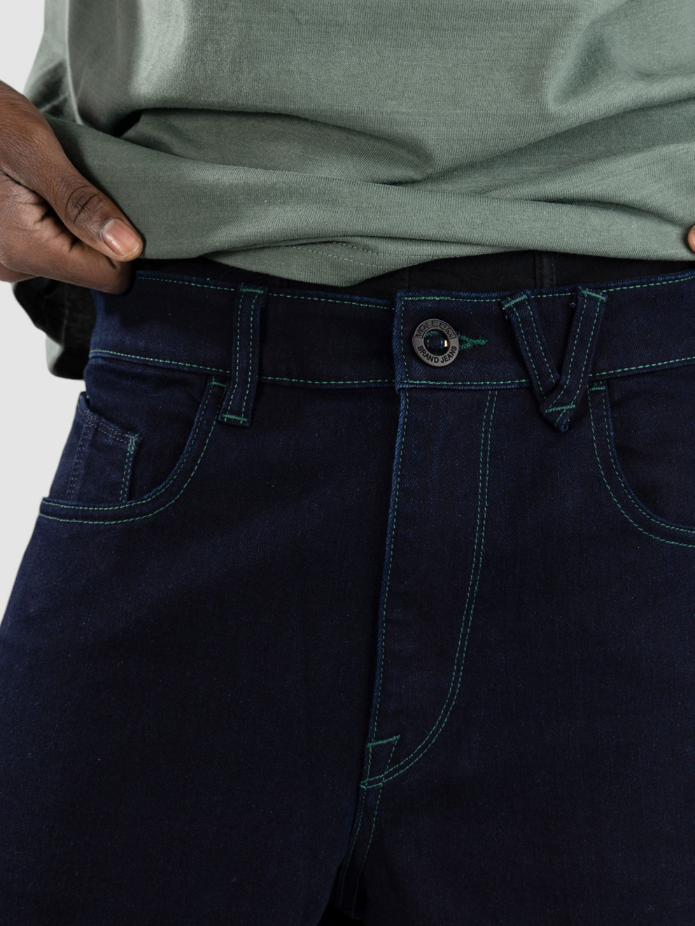 Volcom Billow Denim Jeans blue rinse