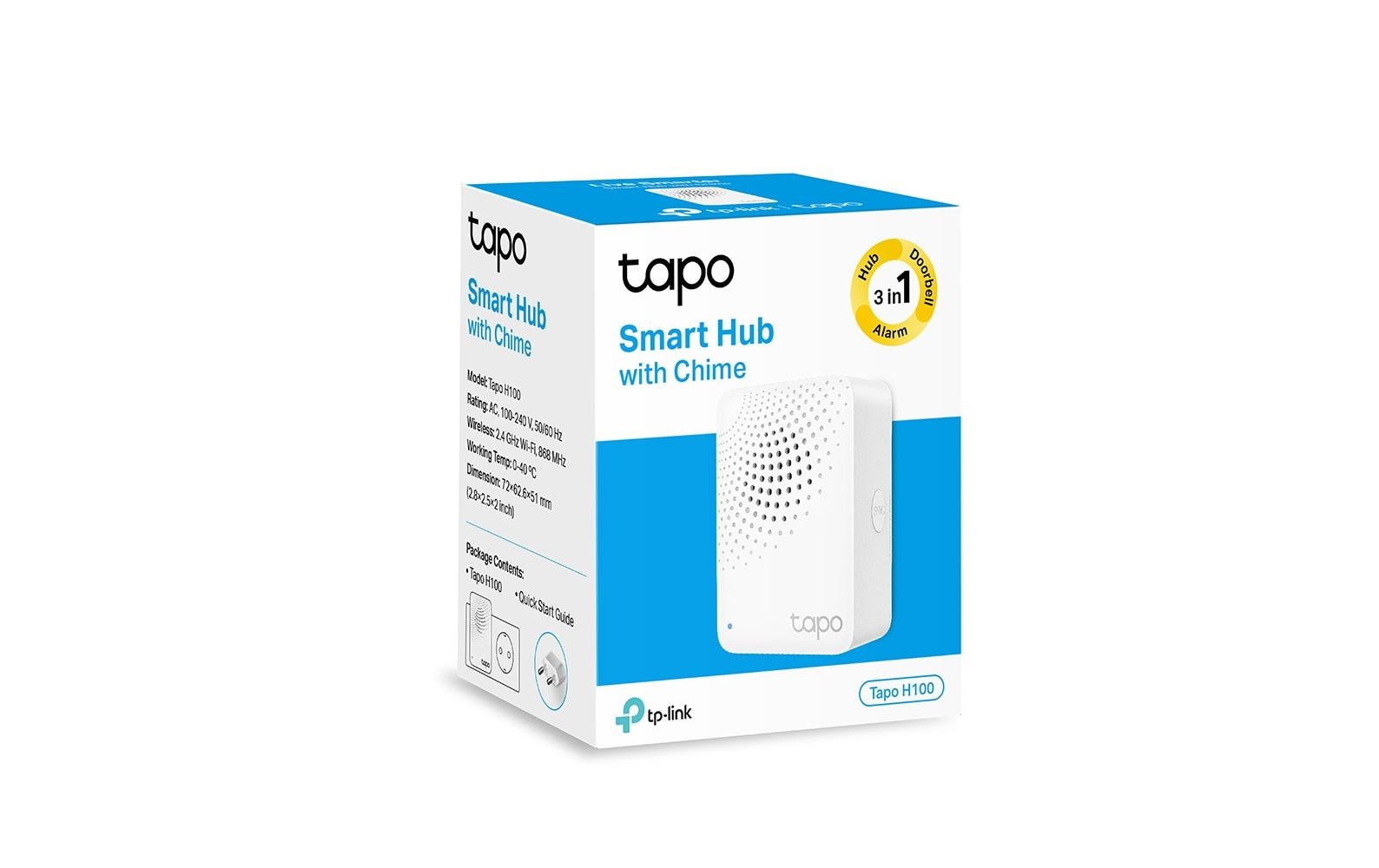 Smart Hub mit Klingelton Tapo H100Tapo Smart IoT Hub mit Klingelton