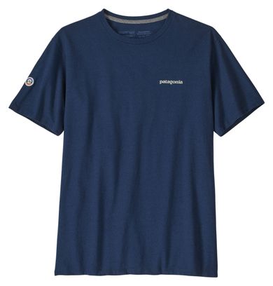 T-Shirt Unisexe Patagonia Fitz Roy Icon Responsibili-Tee Bleu