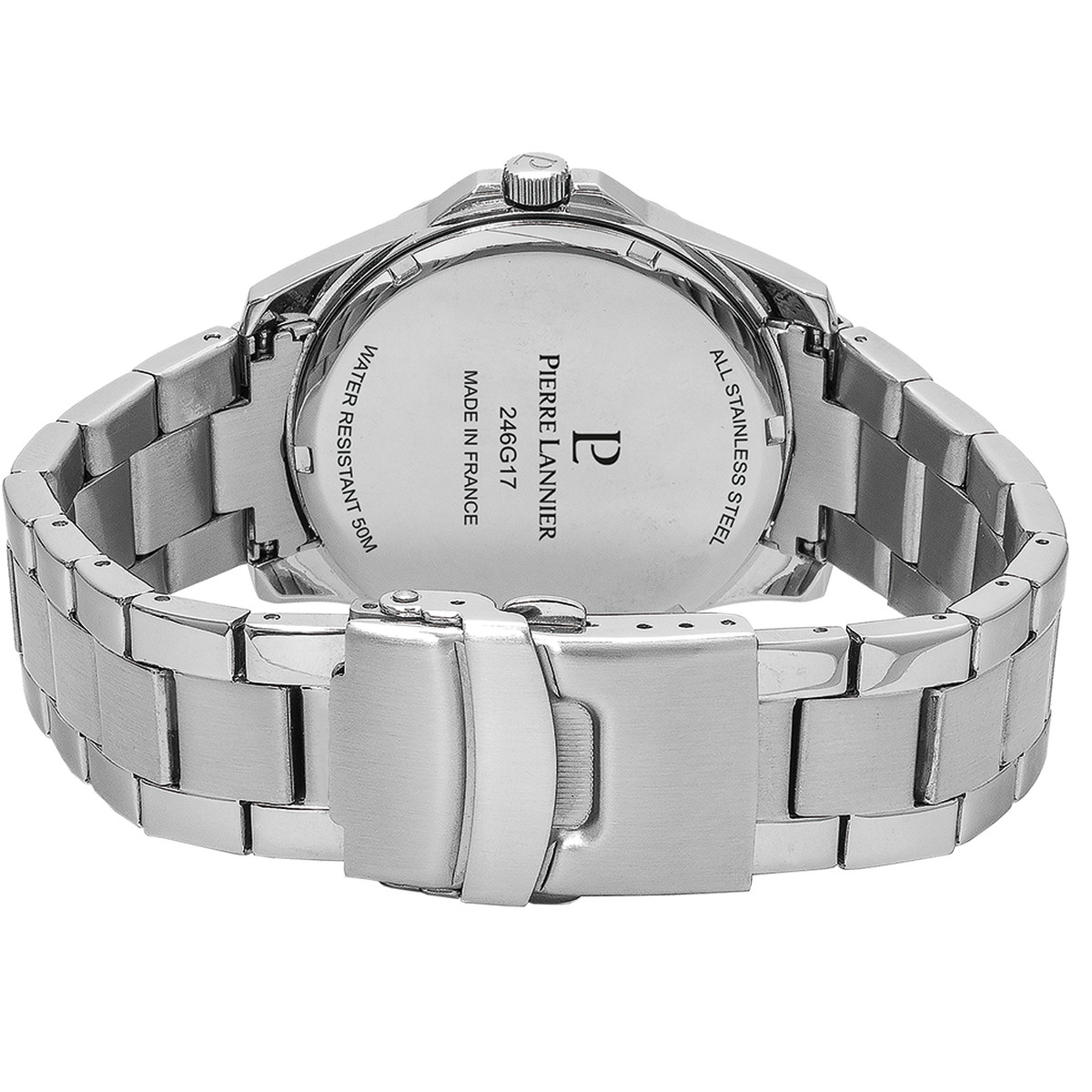 Montre PIERRE LANNIER Metropolitain homme bracelet acier