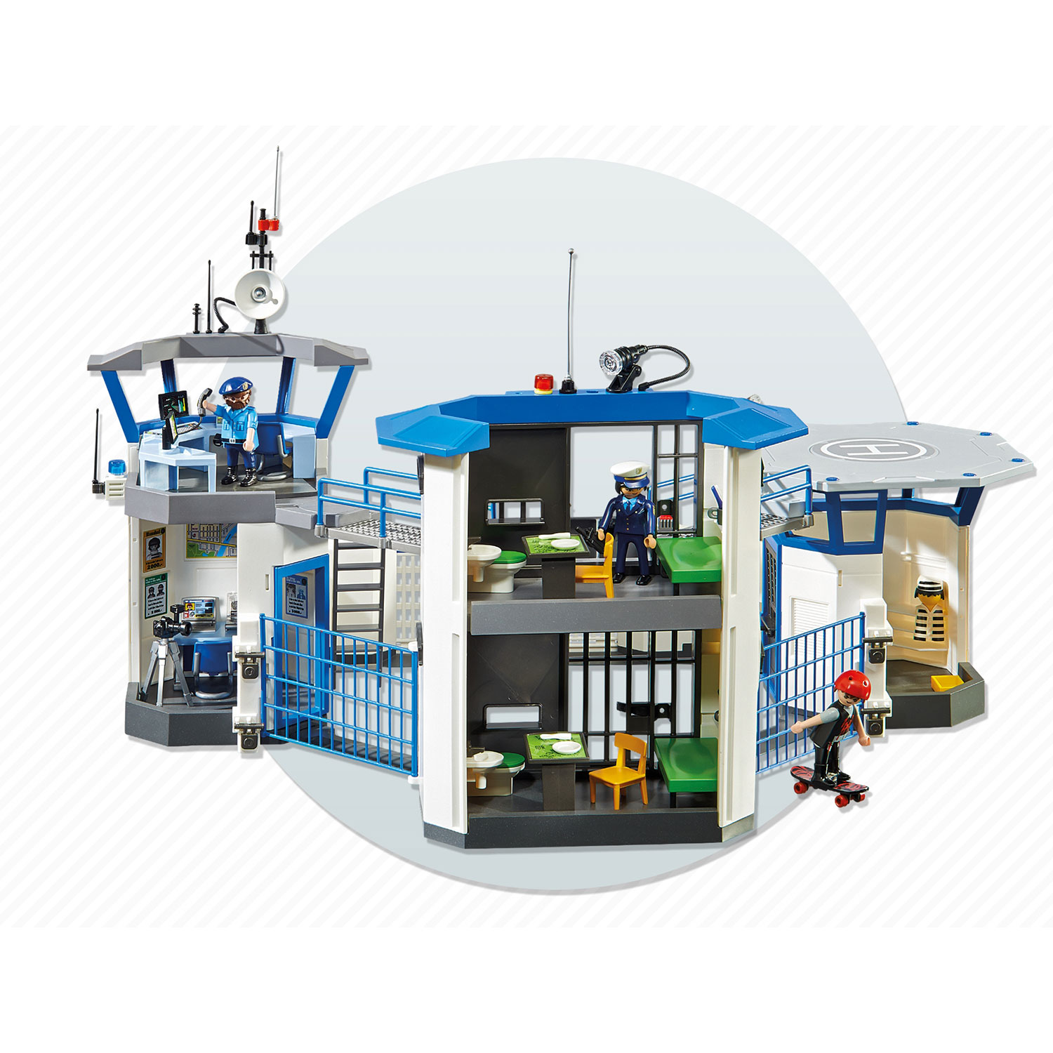 Playmobil City Action Politiebureau met Gevangenis - 6919