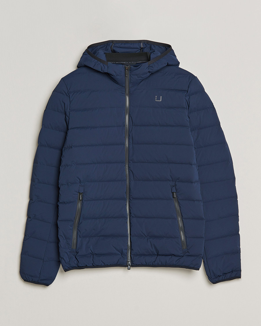UBR Sonic Delta Hooded Jacket Navy