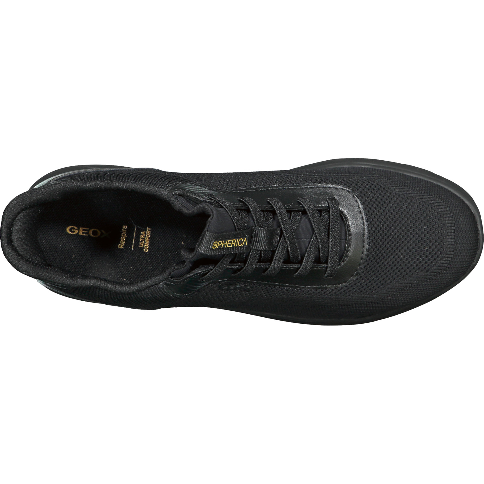 Geox Damen-Sneaker Shercia Plus schwarz, 39