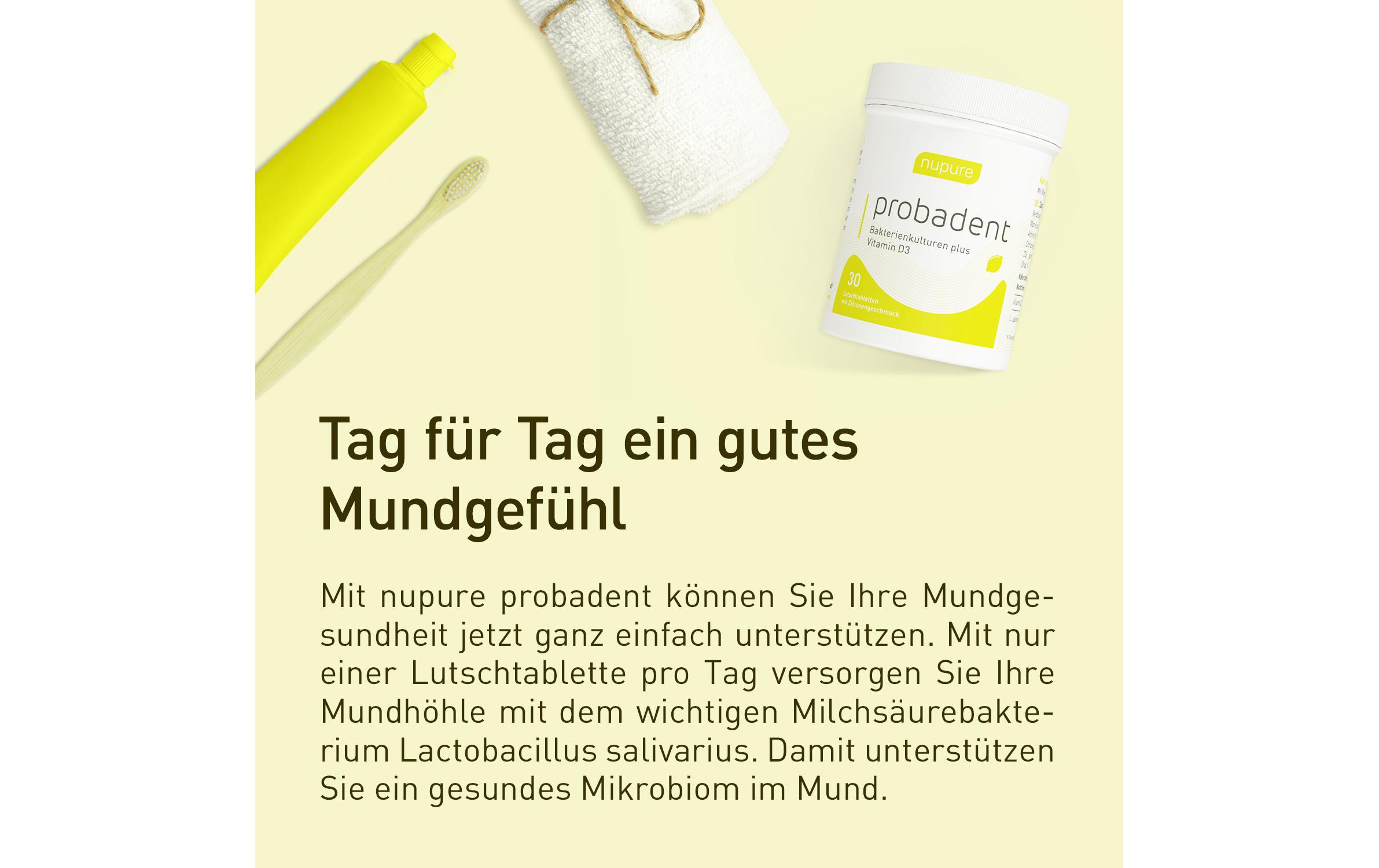 probadent 30 LutschtablettenProbiotika Lutschtabletten bei Mundgeruch