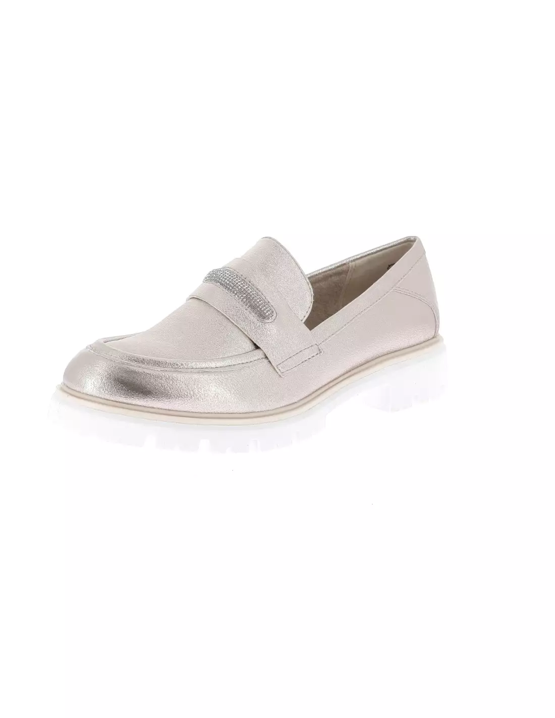MARCO TOZZI 24700 42 957 - Mocassins & bateaux Platinum