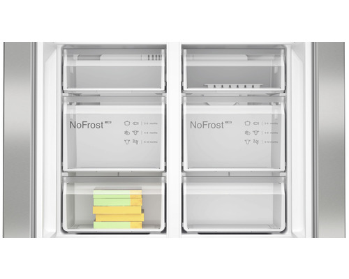 Bosch KFN96VPEA French Door koelkast, BxHxD 91 x 183 x 73,1 cm, koelvak 405 l, vriesvak 200 l