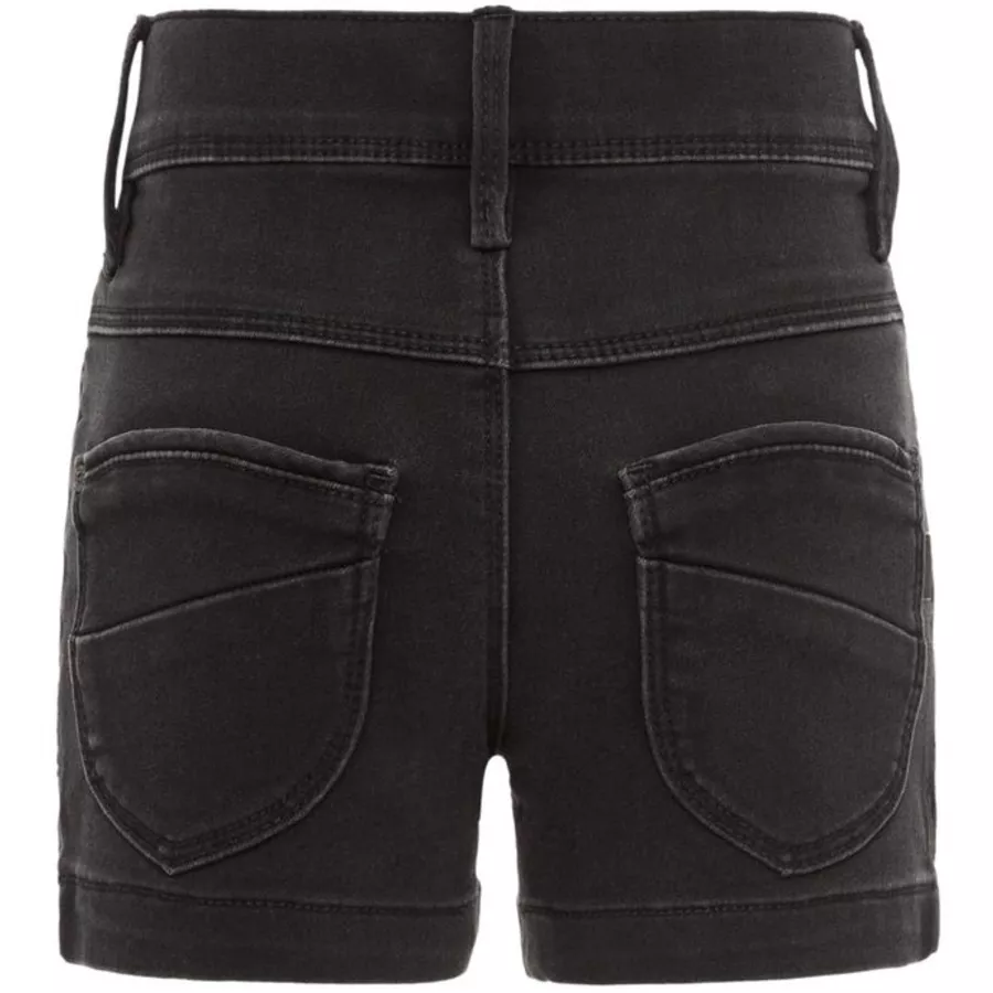 name it Girls Jeans Shorts Salli black denim
