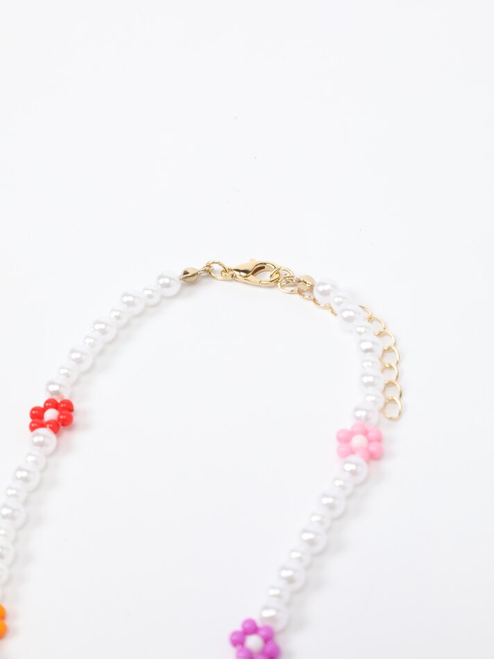 Conjunto de 2 gargantilhas de flores - Sortidas
