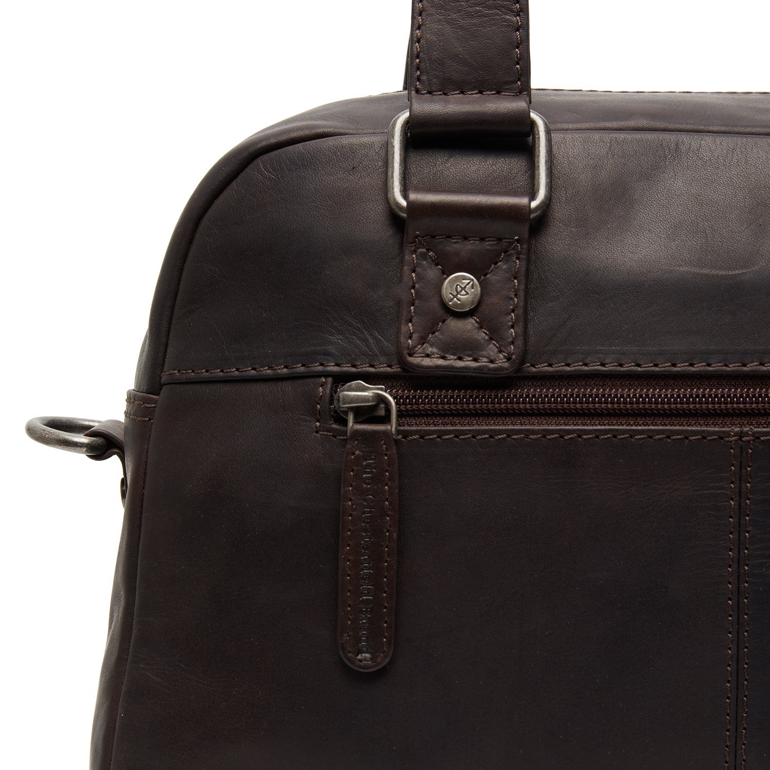 The Chesterfield Brand Dover Schoudertas bruin