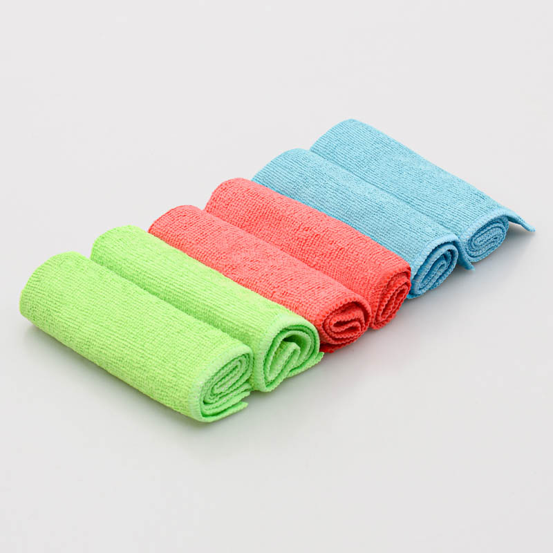 6 chiffons microfibre multiusages