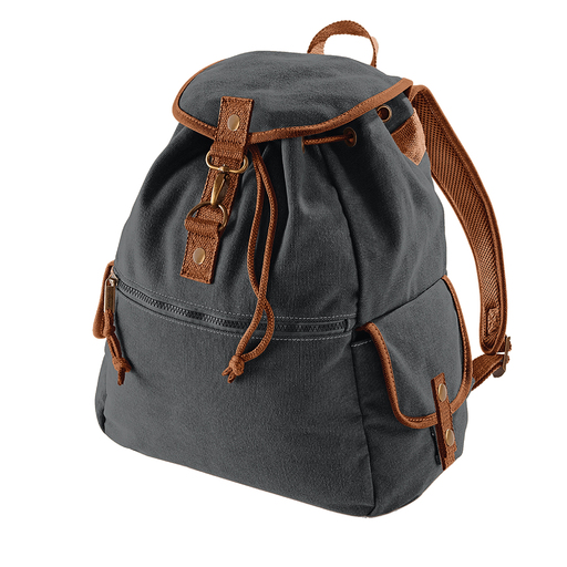 Mochila De Tela Modelo Vintage (18 Litros) Quadra