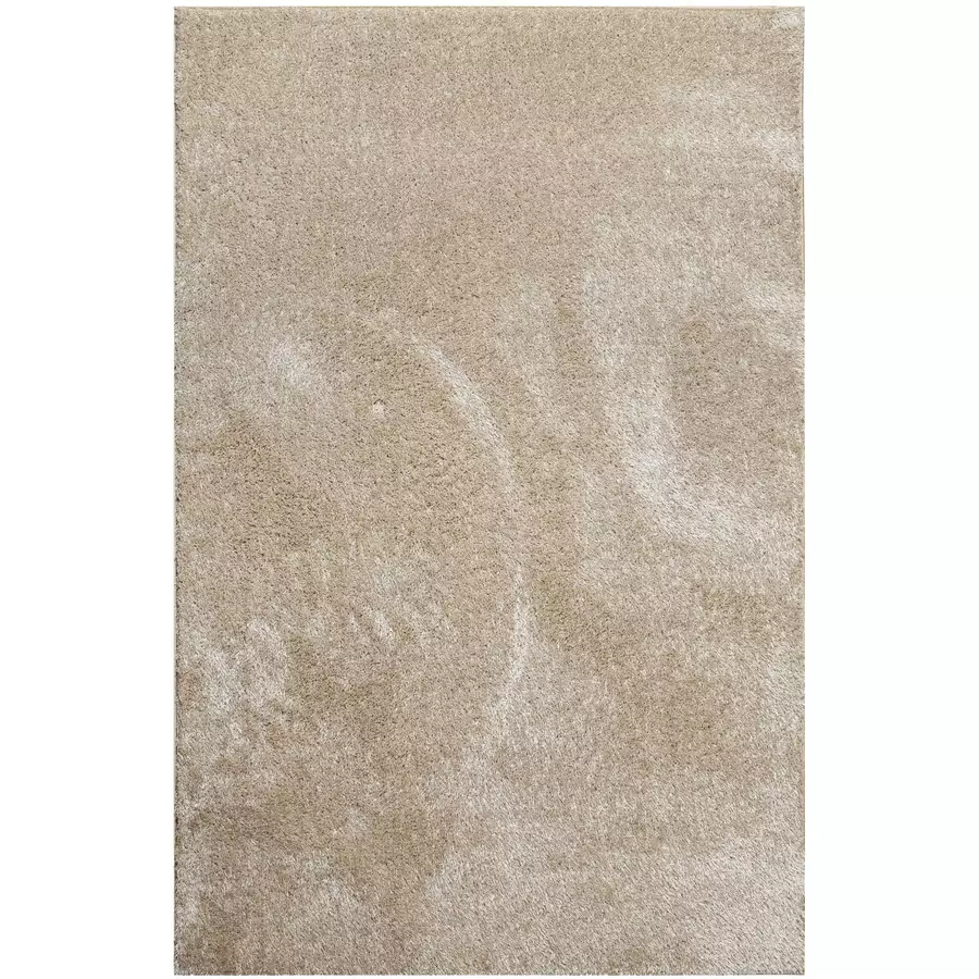 Wecon home basics Hochflorteppich Fanny sand beige