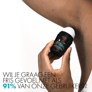 Vichy Homme 72H Invisible Resist Detranspirant 0% Alcohol Multiverpakking 3x50ML