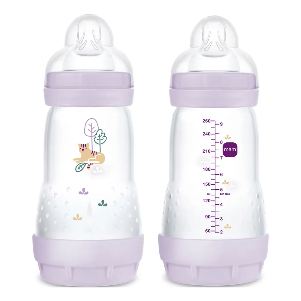 MAM Easy Start Anti-Colic Sutteflaske 260 ml - Lilla