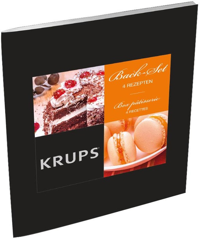 Krups Rührelement-Set »Krups Prep&Cook Zubehör Set« doppelt rotierender Schneebesen, hitzeresistente Matte