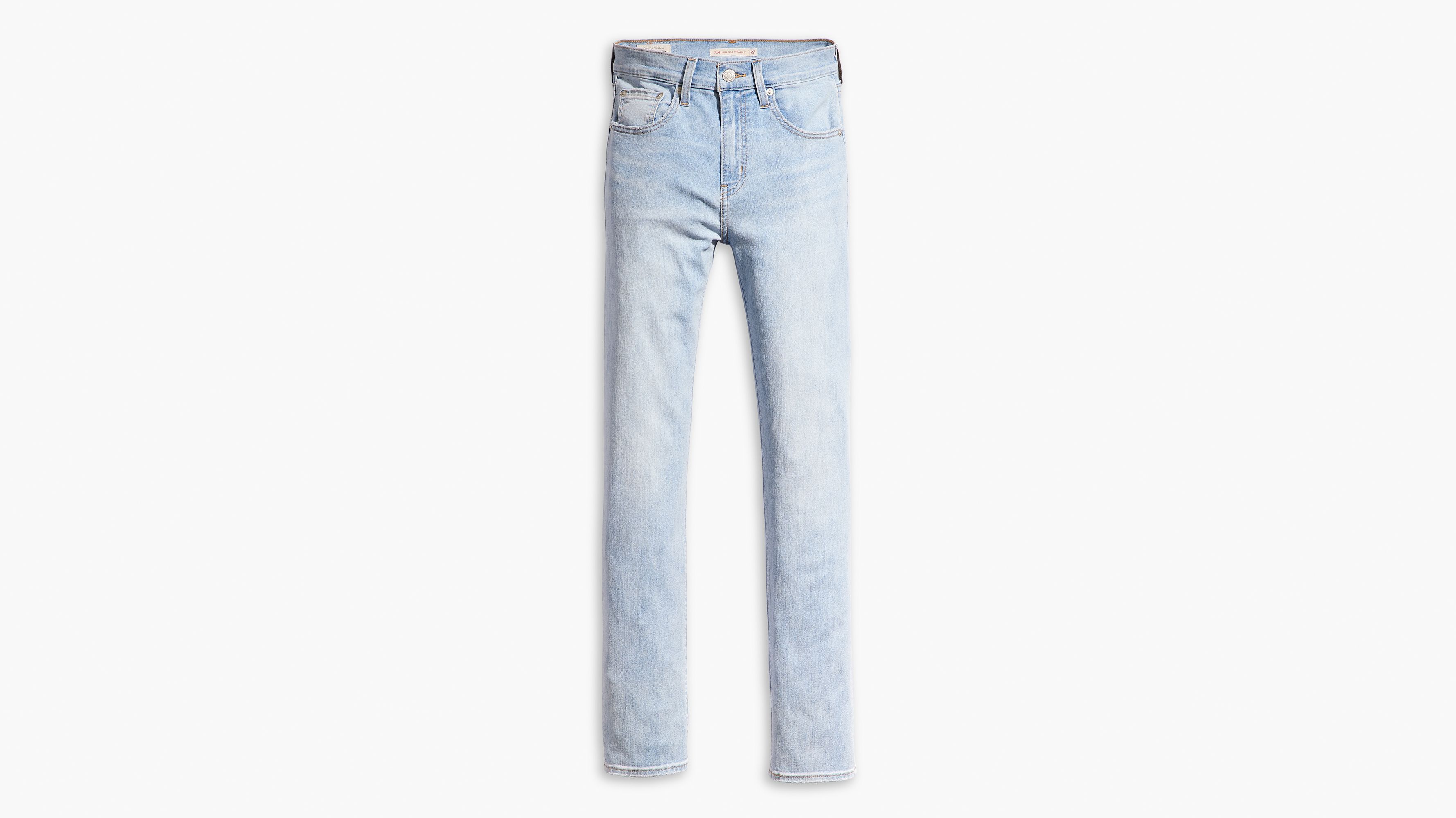 Jean 724™ taille haute Straight Lightweight - Cool Bright In Blue - Bleu