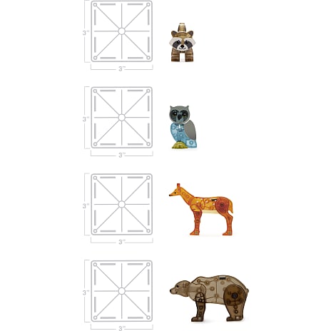 MAGNA-TILES magnetisk byggesæt 25 dele