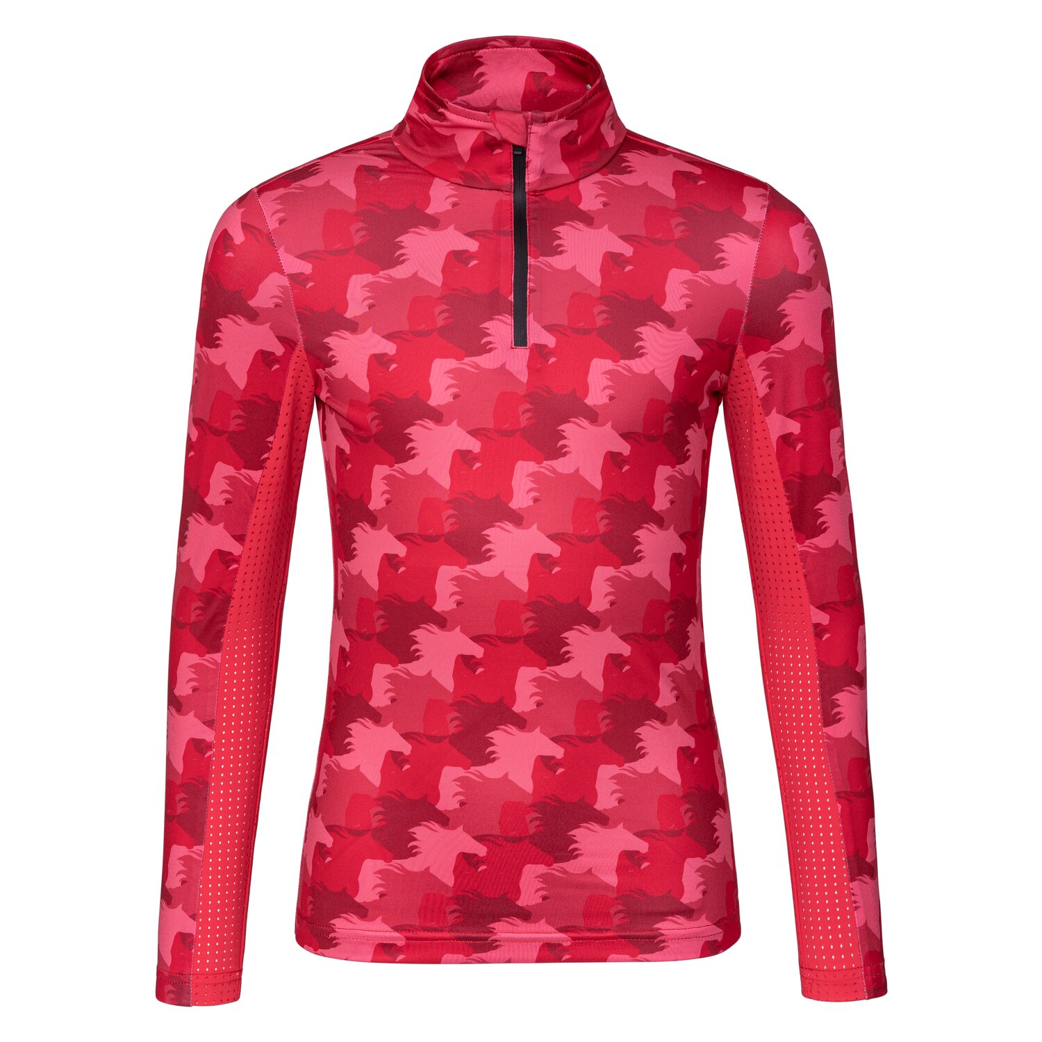 black forest Funktionsshirt Allover Print  - hibiscus