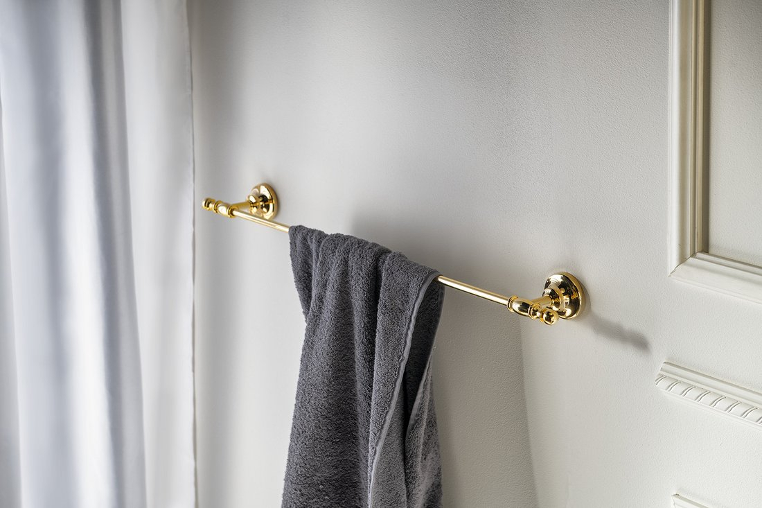 Sapho Perla handdoekhouder goud