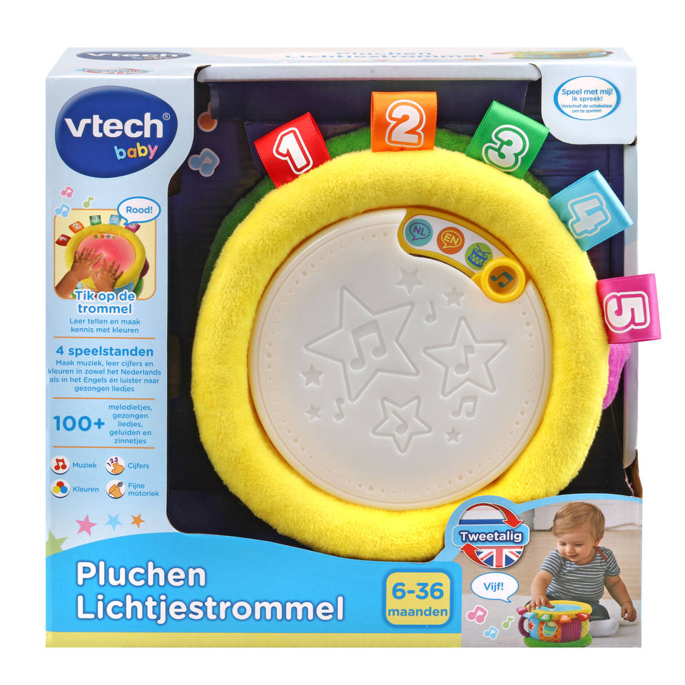 VTech pluchen lichtjestrommel