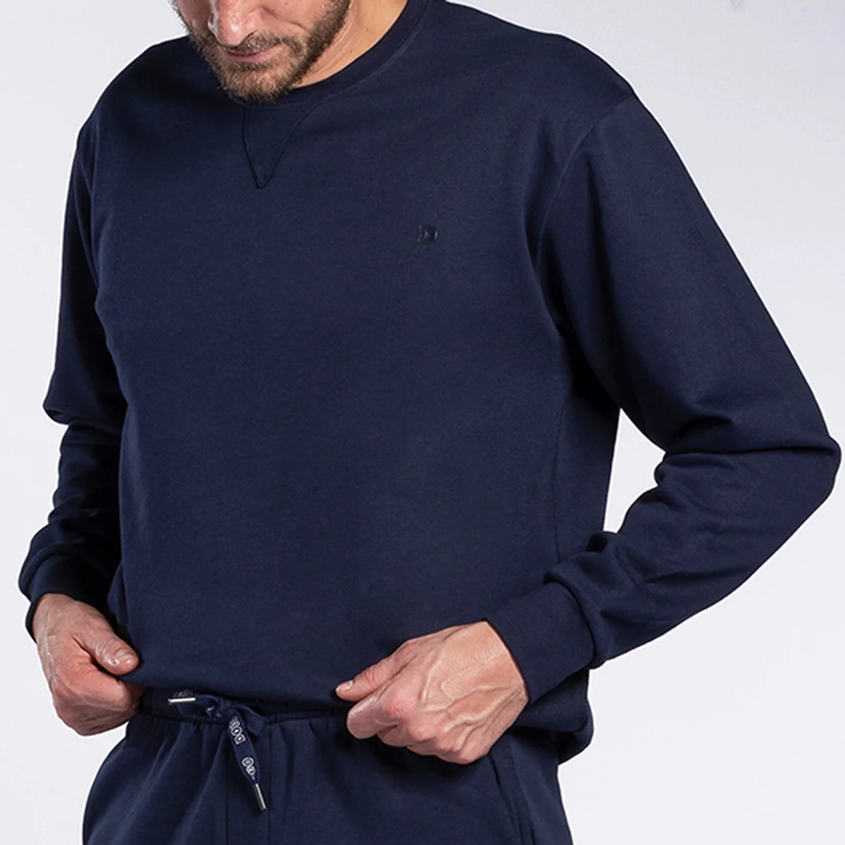 Pyjama homme HOME bleu foncé