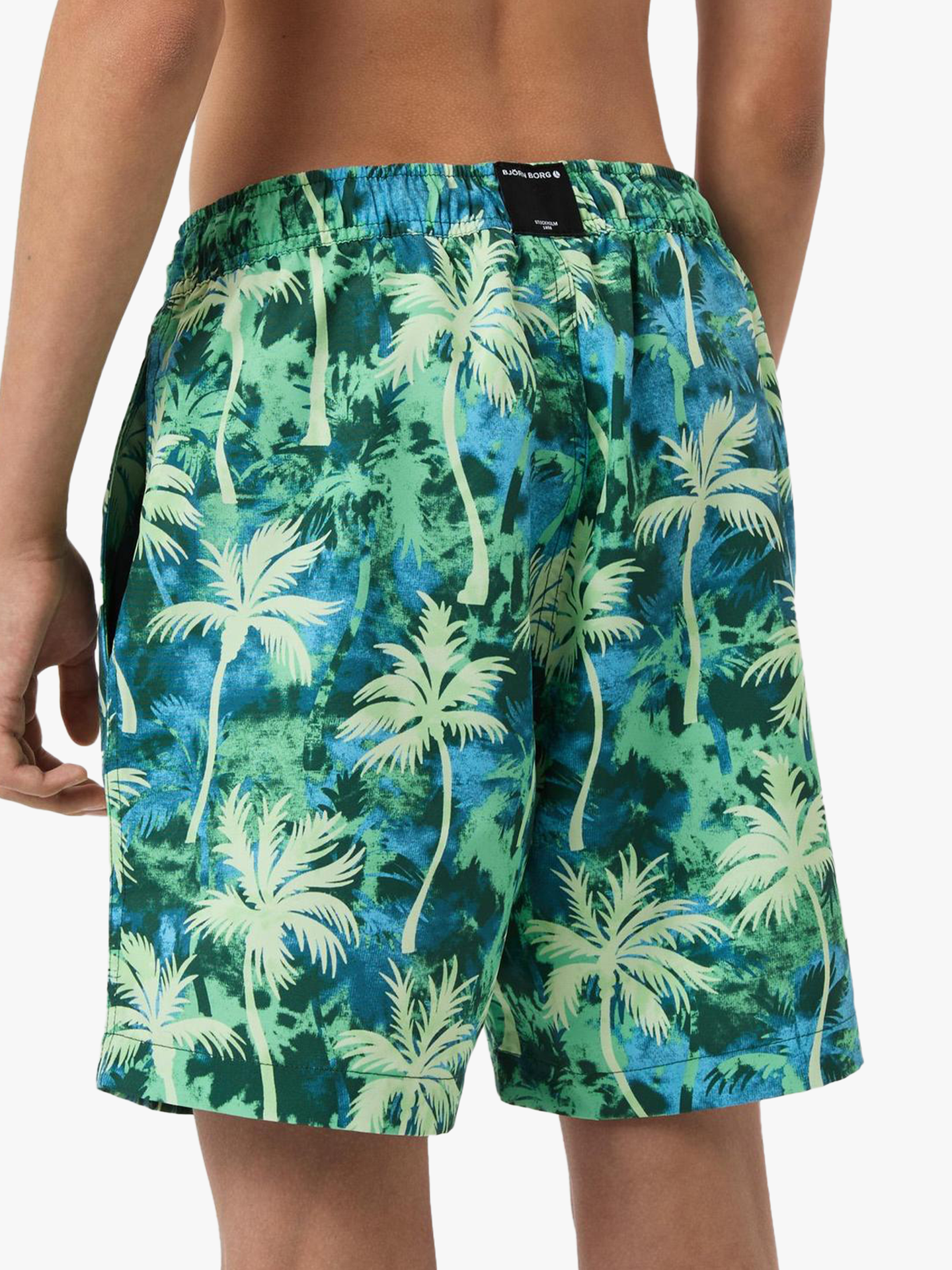 Borg Print Swim Shorts
