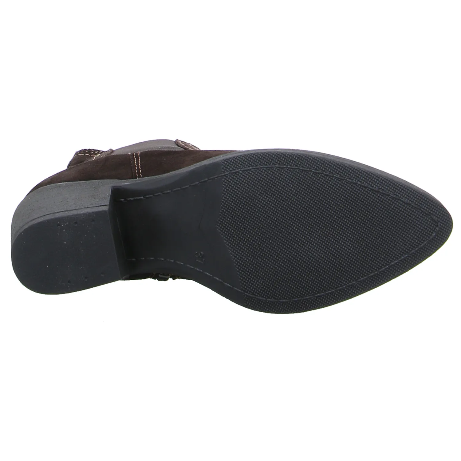 TAMARIS Stiefelette Braun Leder