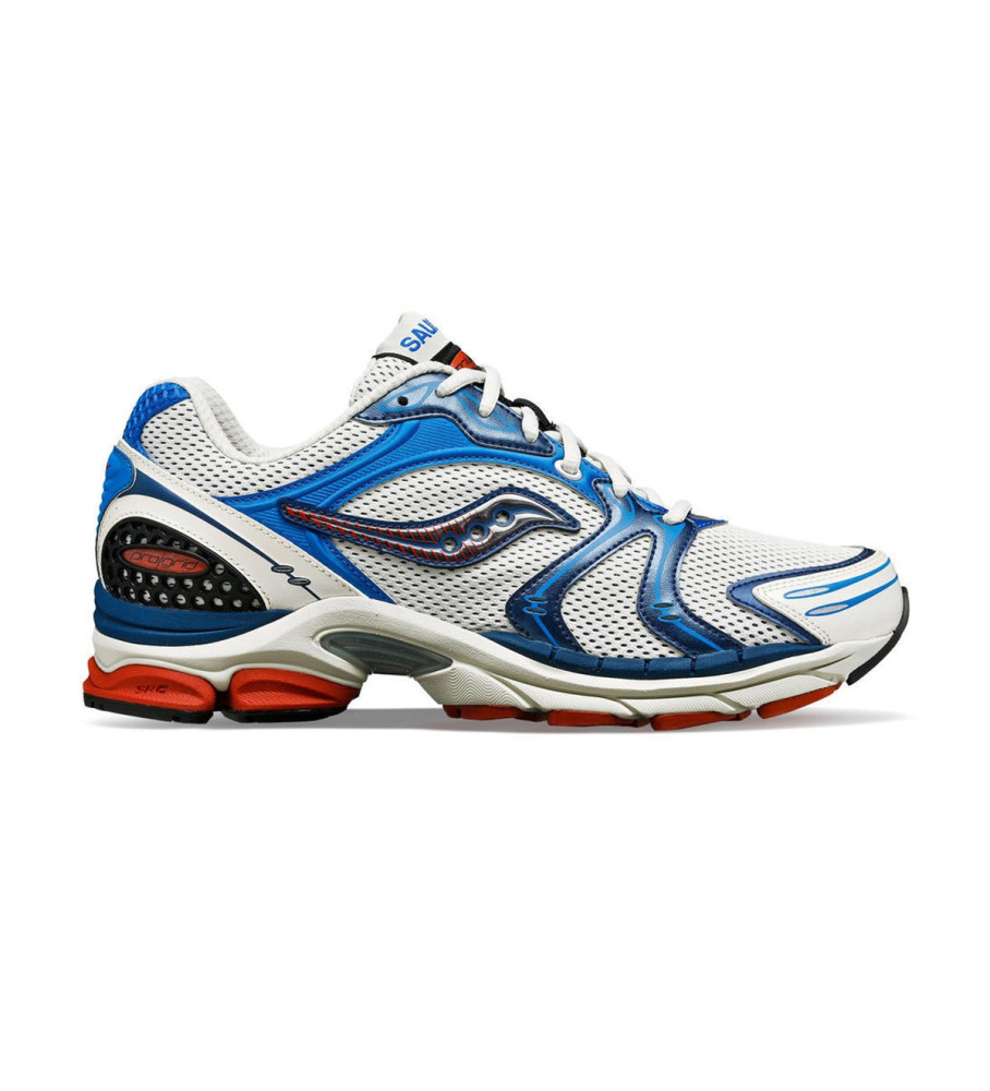 Tênis Saucony Progrid Triumph 4, branco, azul