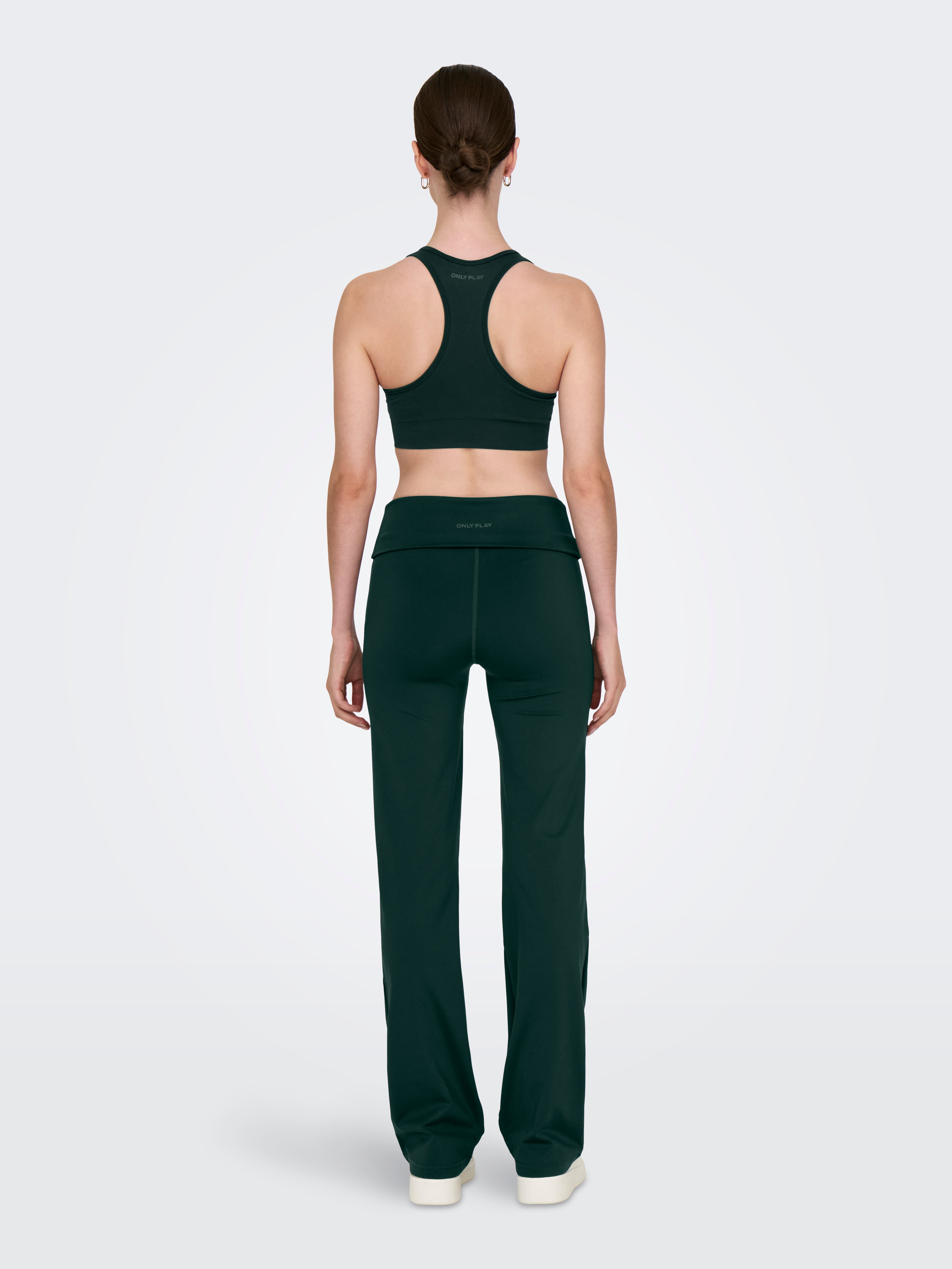 ONPFOLD-2 Hohe Taille Ausgestellt Hose Scarab