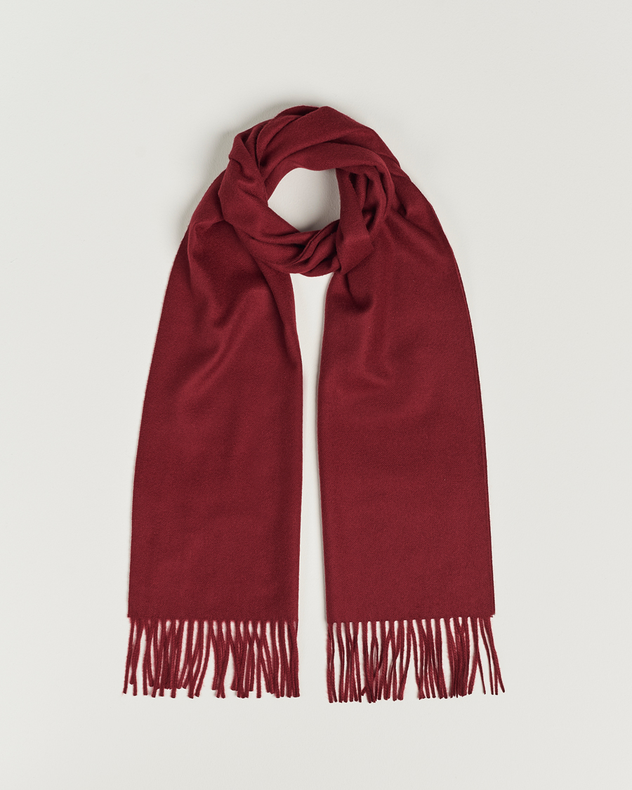 Piacenza Cashmere Cashmere Scarf Burgundy