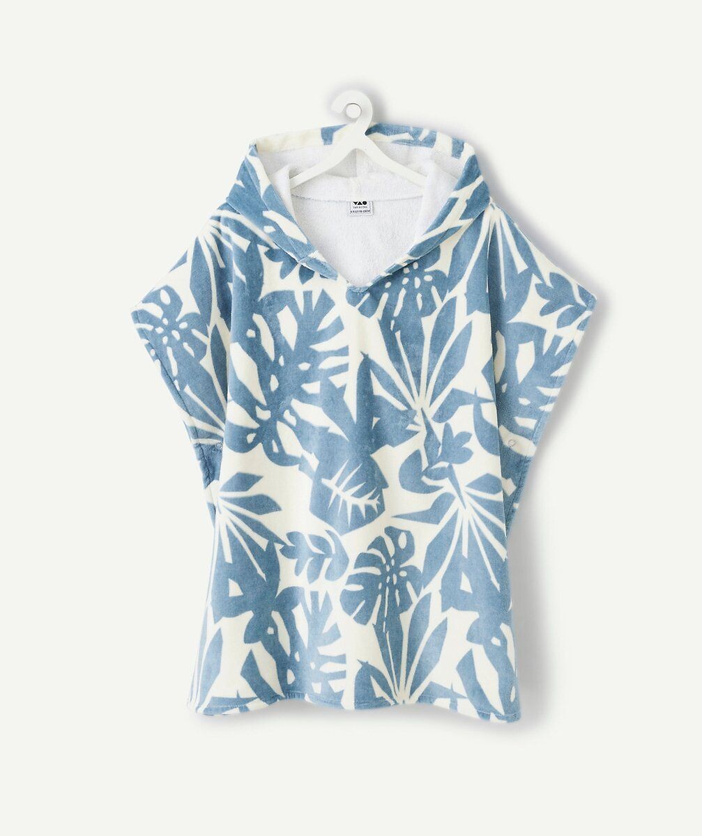 TAPE A L'OEIL<br>Poncho com capuz em tecido atoalhado