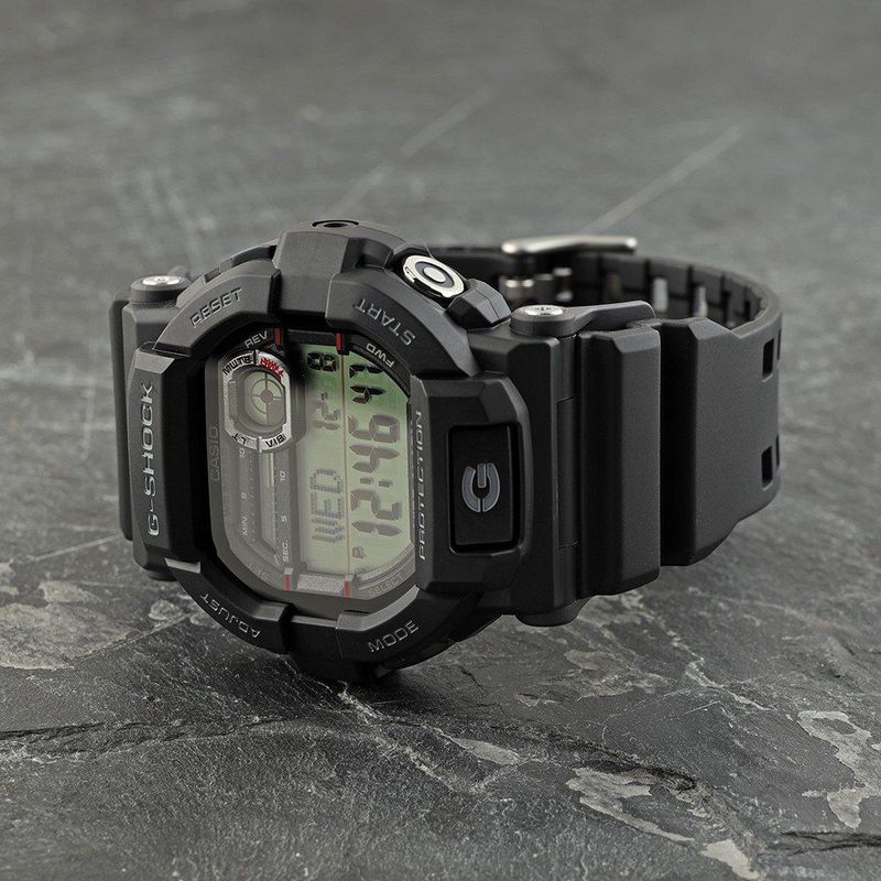 G-SHOCK - GD-350-1ER - Herenhorloge - Zwart - Kunststof - Quartz