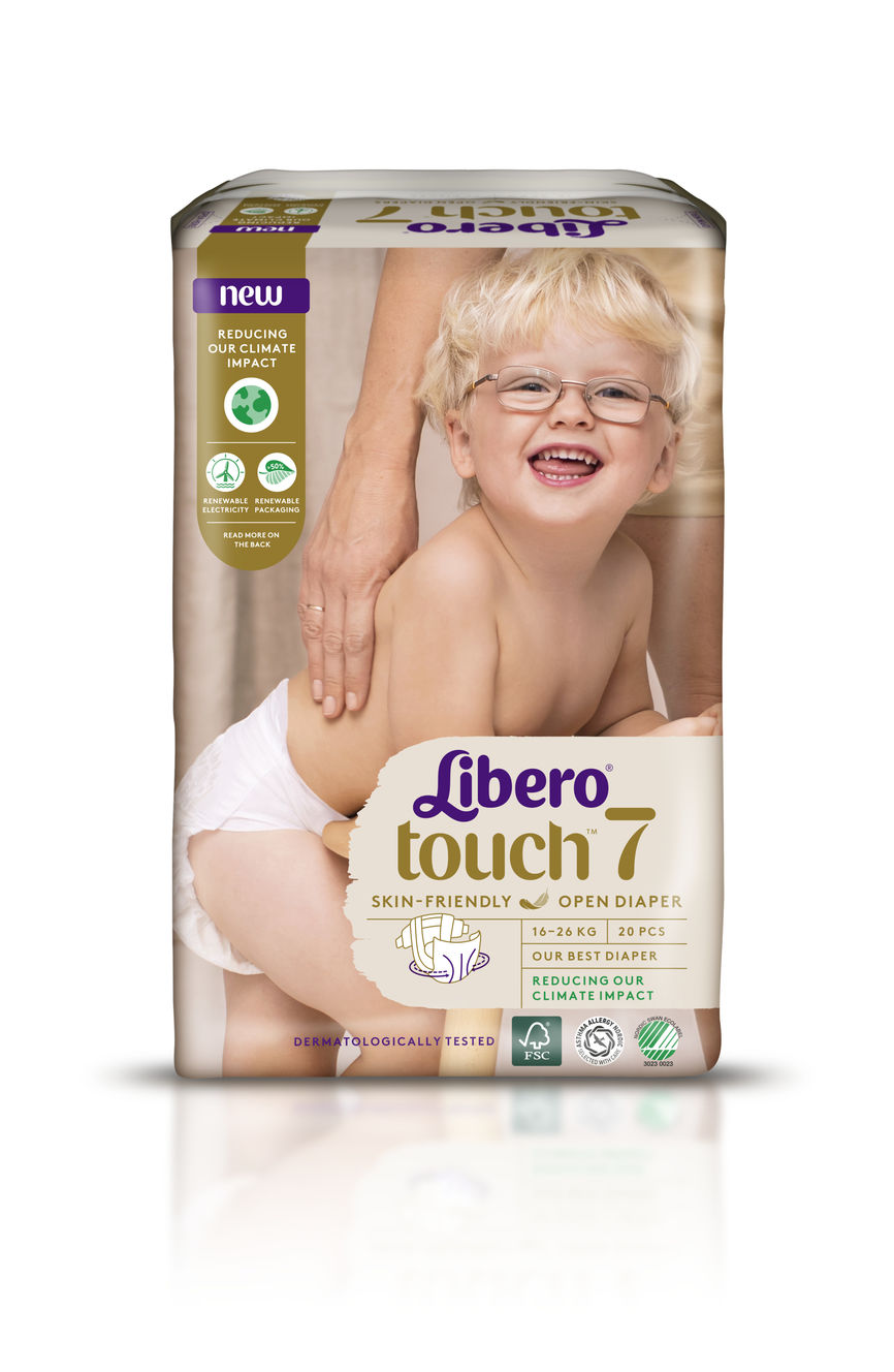 Libero Comfort 7 åpen bleie / 16-26kg 21 stk