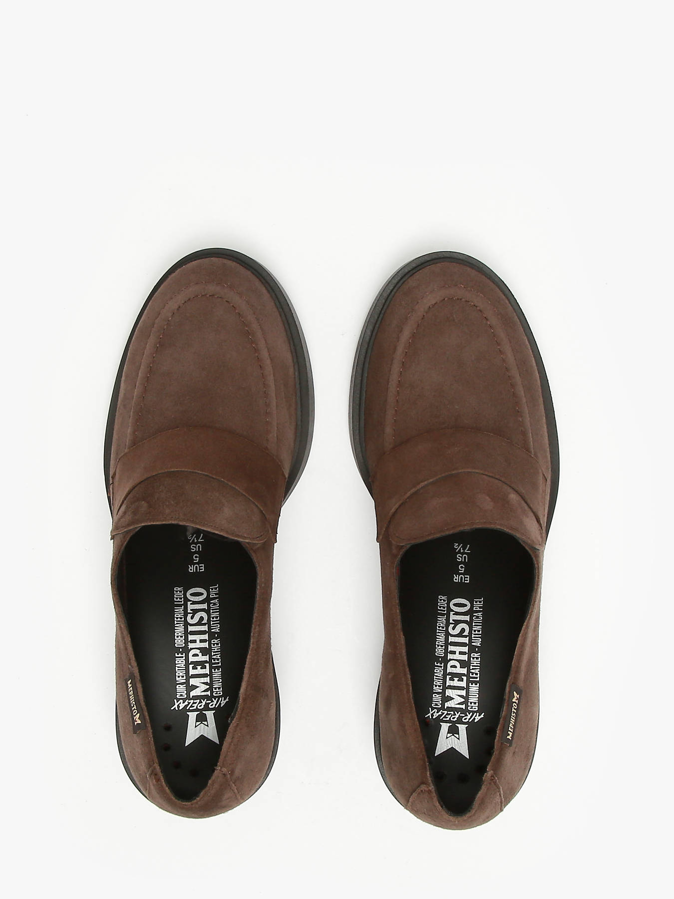 Mocassins  talon Pamelia en cuir MEPHISTO