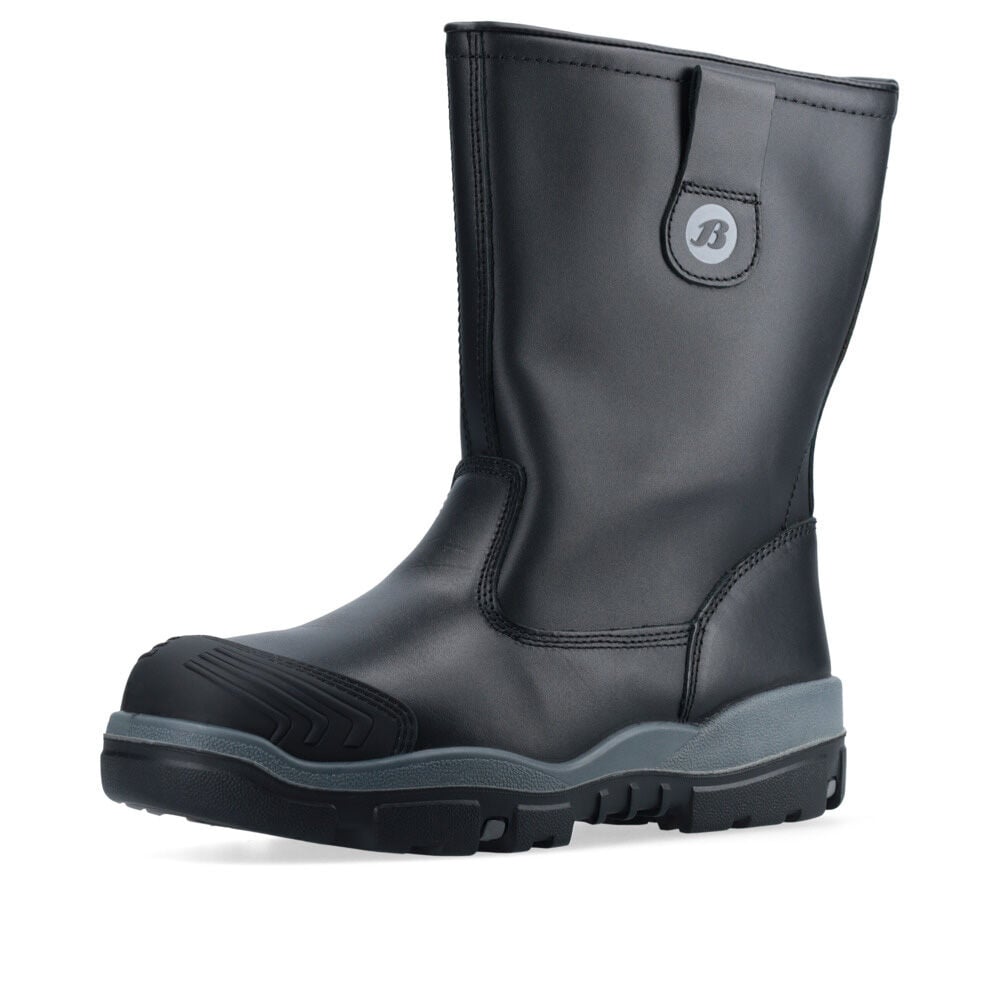 Bata Emperor Robust Brede leest - Werklaarzen - Zwart - 39