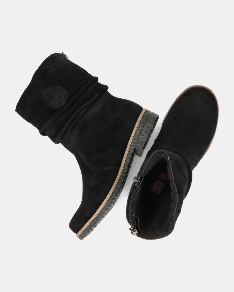 Rieker Rits- & gesloten boots  - zwart