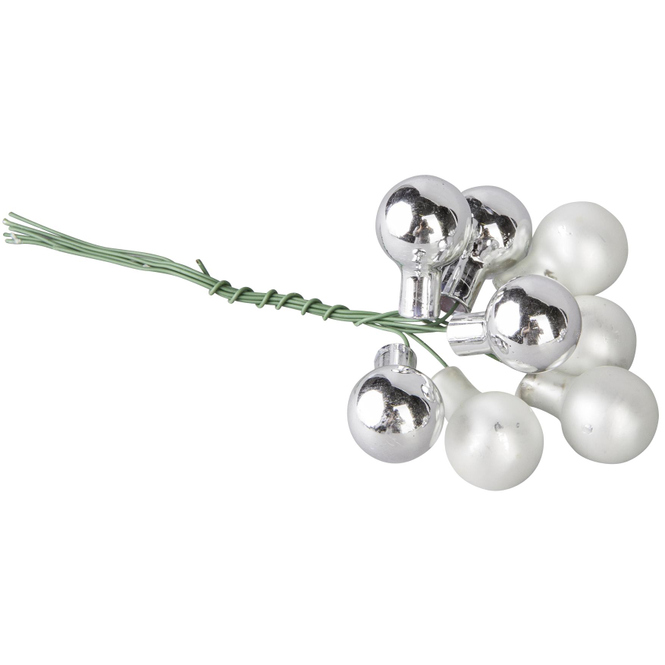 Spiegelbeeren - aus Glas - Ø = 1,5 cm - verschiedene Farben