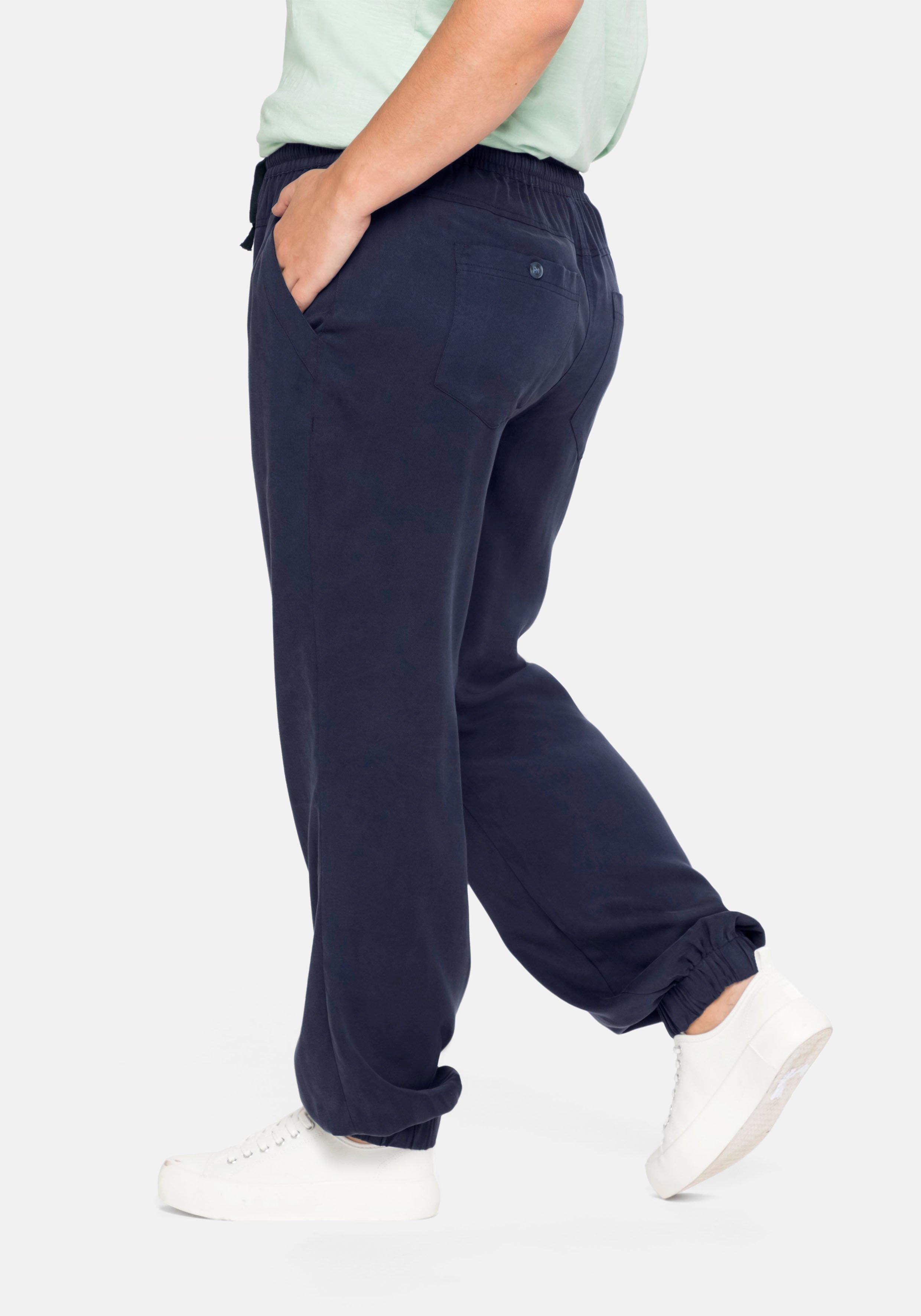 Joggpants mit elastischen Bündchen