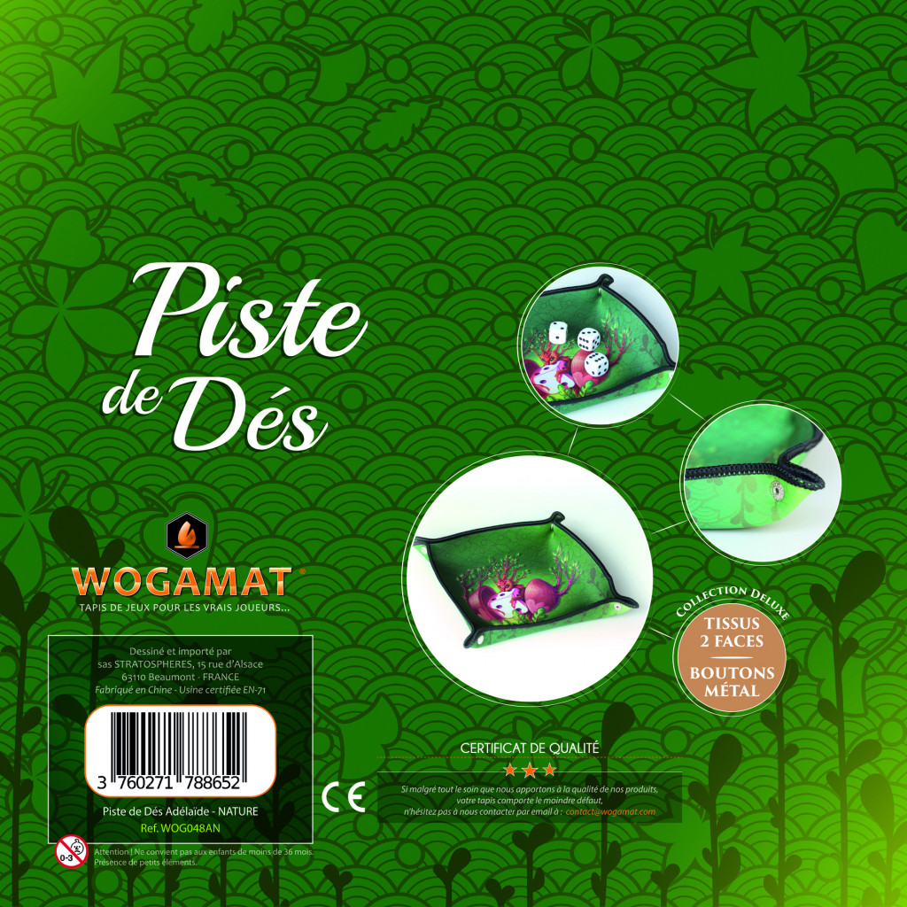 Piste de dés Adélaide - Nature