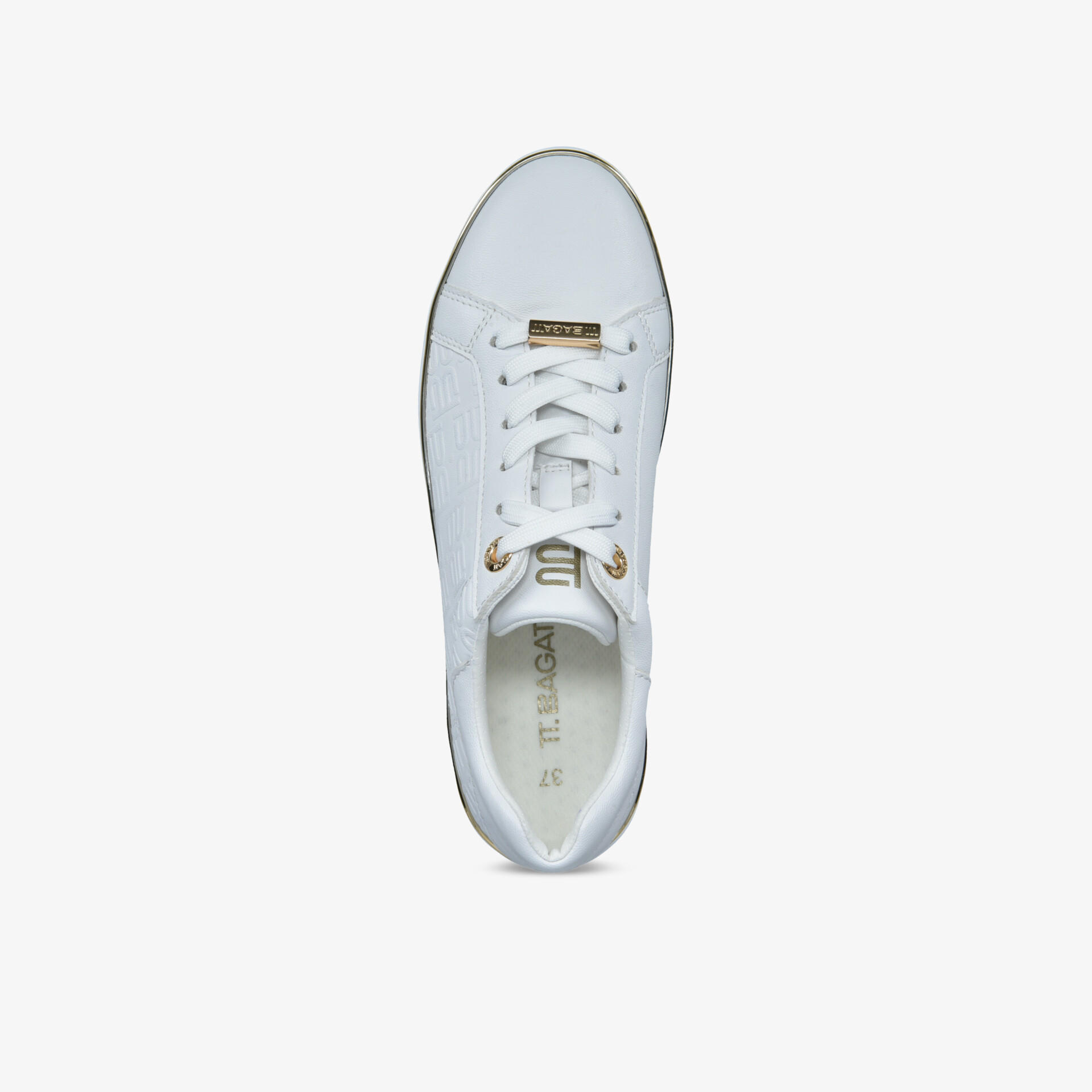 BAGATT Damen Sneaker Low weiß