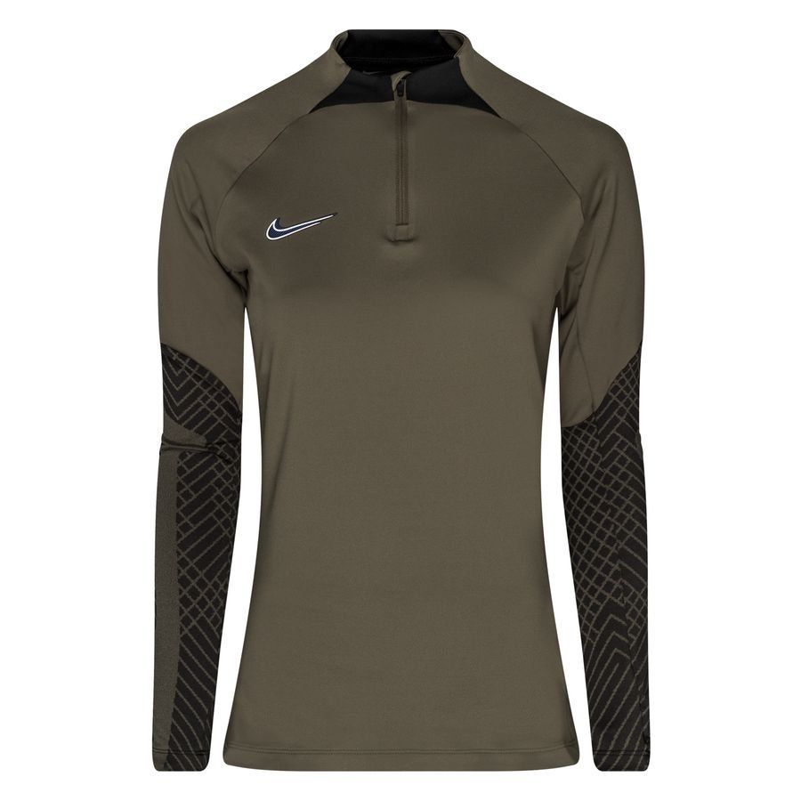 Nike Maillot d'Entraînement Dri-FIT Strike Drill - Vert/Blanc Femme