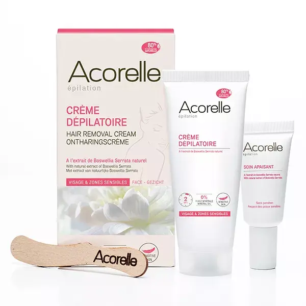 Creme Depilatório Acorelle para Rosto e Áreas Sensíveis 75ml