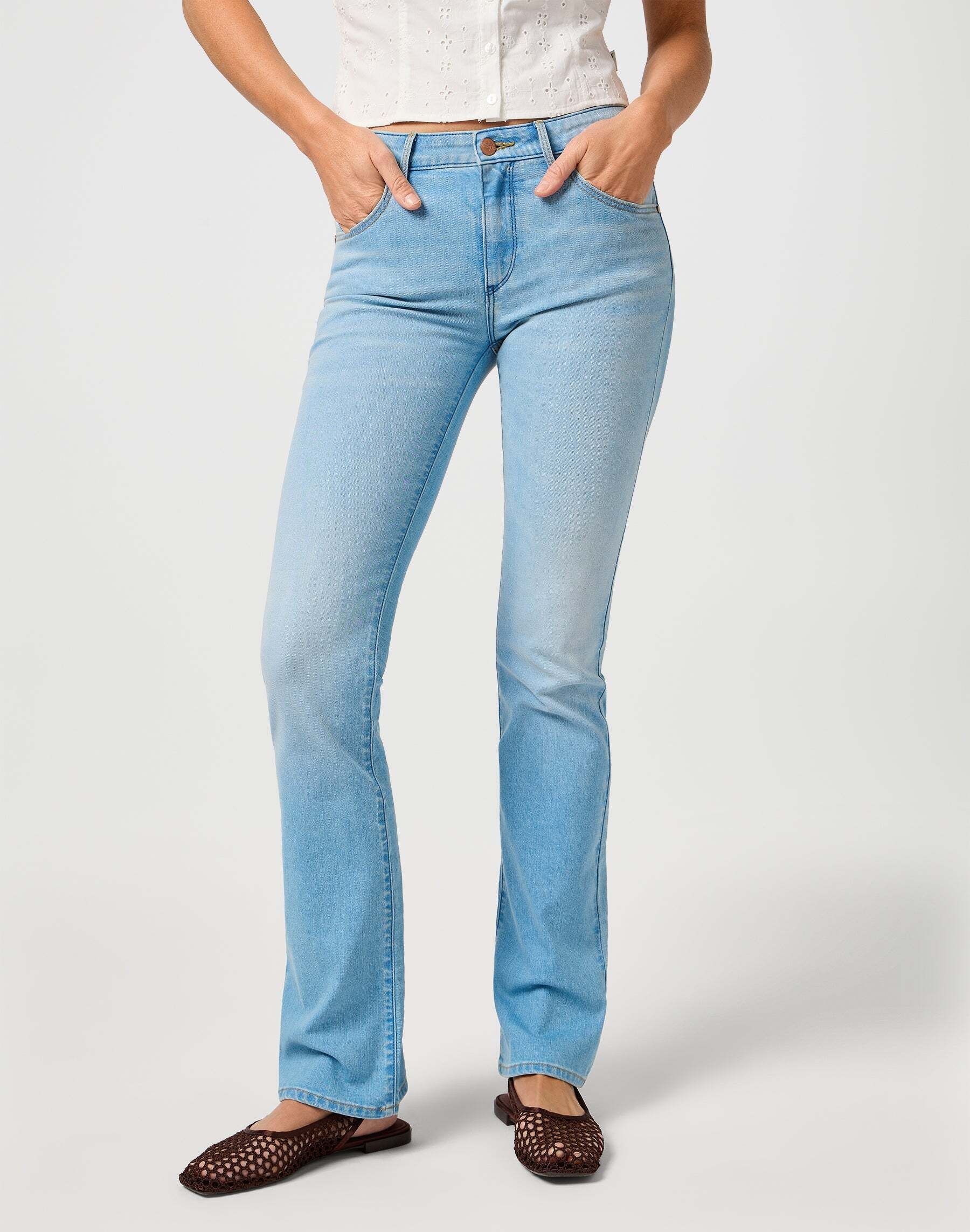 Wrangler Bootcut-Jeans »WRANGLER Jeans Bootcut«